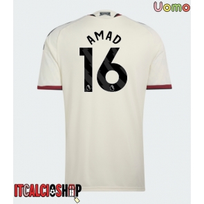 Manchester United Amad Diallo #16 Terza Maglia 2026-27 Manica Corta